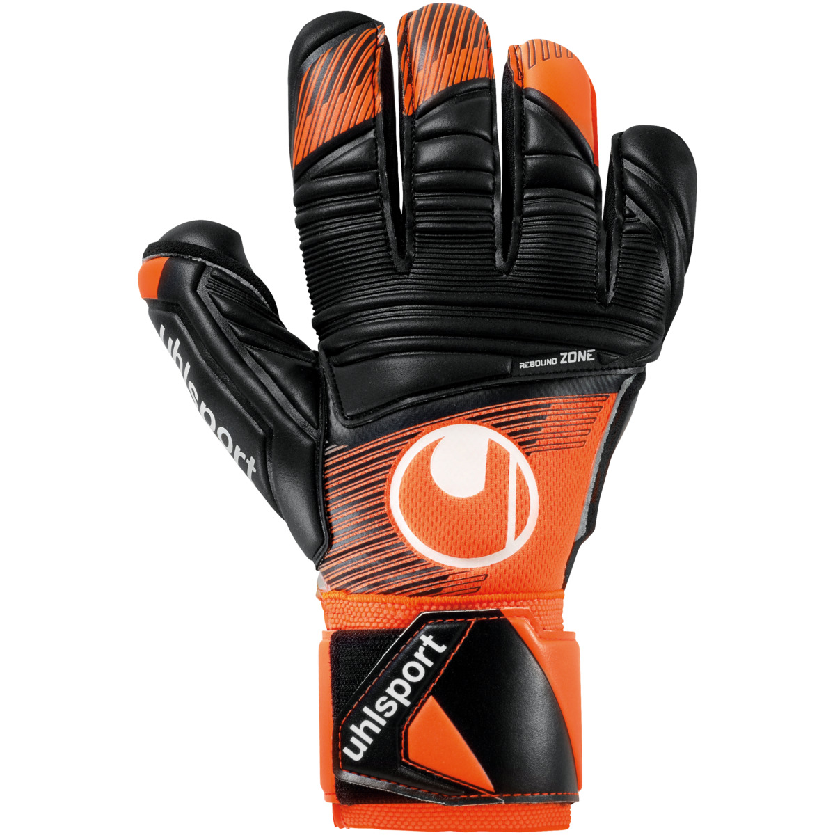 uhlsport Super Resist HN in fluo orange schwarz weiB Goalkeeper Gloves in the official uhlsport store