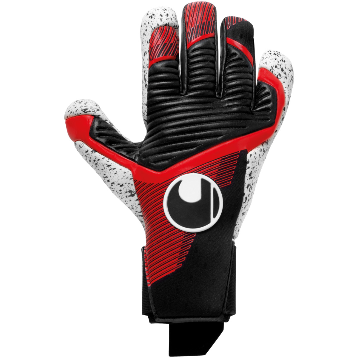 Powerline Supergrip HN in black red white Goalkeeper Gloves in the official uhlsport store